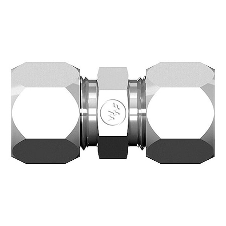 World Wide Fittings Flareless Compression to Flareless Compression Straight Union 7305X12X12